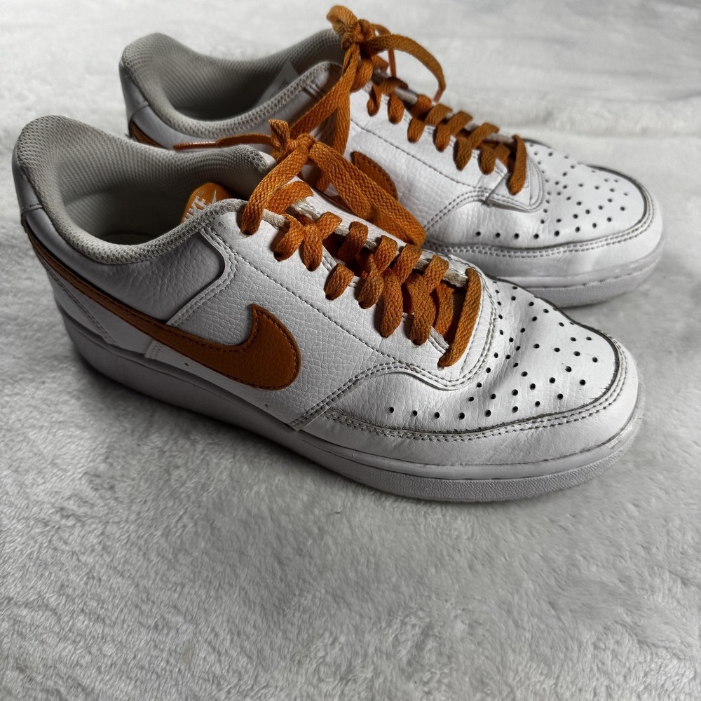 Nike Court Vision Low Shoes Mens Size 7 Leather Basketball Sneakers CD5434-114